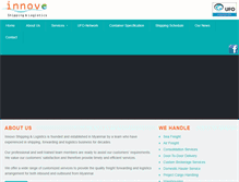 Tablet Screenshot of innovologistics.com